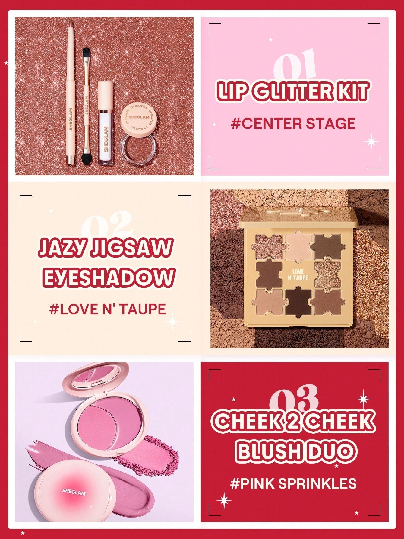 Calendrier de l'avent - Sheglam Memory Box 2025