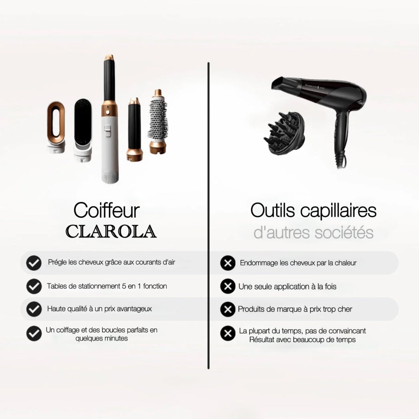 CLAROLA® - COIFFEUR 5 EN 1