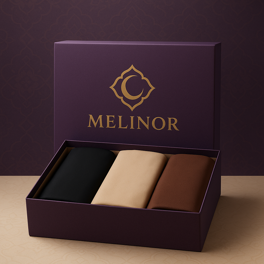 Coffret Personnalisé : 3 Abayas au choix