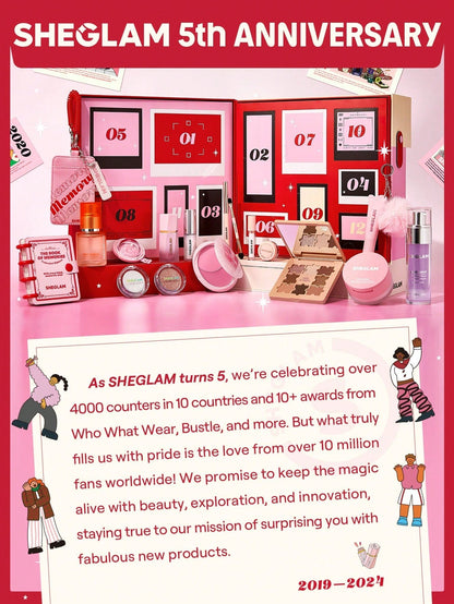 Calendrier de l'avent - Sheglam Memory Box 2025